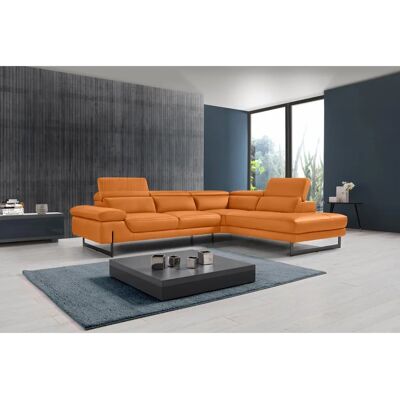 EGOITALIANO Queenie Ledercouch mit Microfaser - Ecksofa EGOITALIANO Queenie Ledercouch mit Microfaser - Ecksofa