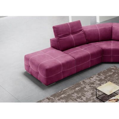 EGOITALIANO Sauvanne Sofa - Pink, 300cm, Elektrische Relaxfunktion, 4 Sitze EGOITALIANO Sauvanne Sofa - Pink, 300cm, Elektrische Relaxfunktion, 4 Sitze