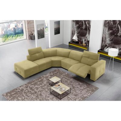 EGOITALIANO Sauvanne Grünes Leder Sofa - Sofa EGOITALIANO Sauvanne Grünes Leder Sofa - Sofa