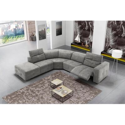 EGOITALIANO Sauvanne Opal Grau Ecksofa - Sofa EGOITALIANO Sauvanne Opal Grau Ecksofa - Sofa