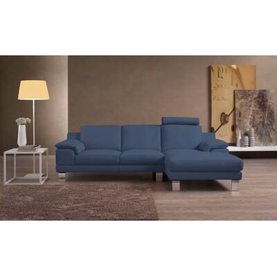 EGOITALIANO Shakira Oceanblau Leder Ecksofa - Couch EGOITALIANO Shakira Oceanblau Leder Ecksofa - Couch