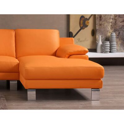EGOITALIANO Shakira - Ecksofa mit Recamiere rechts - Italienisches Leder EGOITALIANO Shakira - Ecksofa mit Recamiere rechts - Italienisches Leder
