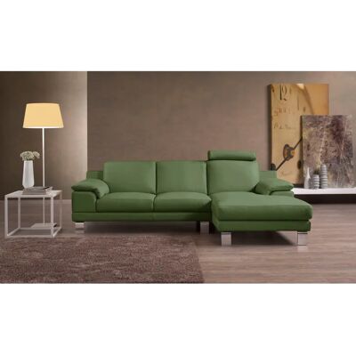 EGOITALIANO Shakira - Grünes Recamiere-Sofa - Sofas EGOITALIANO Shakira - Grünes Recamiere-Sofa - Sofas
