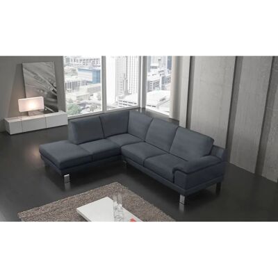 EGOITALIANO Shakira Microfaser Dunkelgrau Ecksofa - Lounge Möbel EGOITALIANO Shakira Microfaser Dunkelgrau Ecksofa - Lounge Möbel