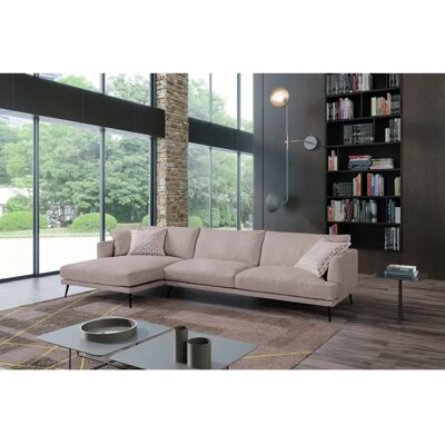 EGOITALIANO Sophia Mikrofaser-Lederoptik Sofa mit Recamiere links - Sofa EGOITALIANO Sophia Mikrofaser-Lederoptik Sofa mit Recamiere links - Sofa