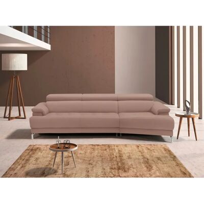 EGOITALIANO Soul - Modern Leder-Couch, Recamiere rechts, 3 Sitze EGOITALIANO Soul - Modern Leder-Couch, Recamiere rechts, 3 Sitze