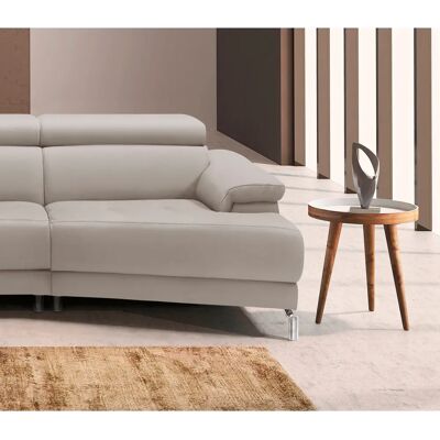EGOITALIANO Soul Grau Ledersofa - Sofa EGOITALIANO Soul Grau Ledersofa - Sofa