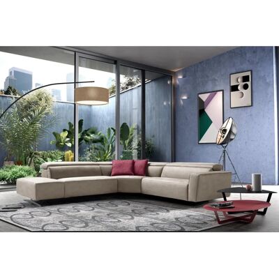 EGOITALIANO Ecksofa - Microfaser in Lederoptik - 9 Sitze EGOITALIANO Ecksofa - Microfaser in Lederoptik - 9 Sitze