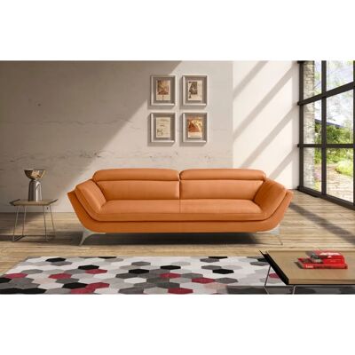 EGOITALIANO Sueli Leder 2,5-Sitzer Sofa - Hochwertiges Italienisches Design EGOITALIANO Sueli Leder 2,5-Sitzer Sofa - Hochwertiges Italienisches Design
