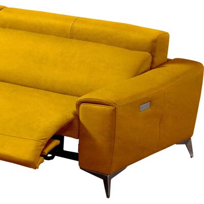 EGOITALIANO Suzette - Mikrofaser Lederoptik Ecksofa mit Relaxfunktion EGOITALIANO Suzette - Mikrofaser Lederoptik Ecksofa mit Relaxfunktion