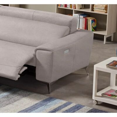 EGOITALIANO Suzette - opal grau Sofa mit Relaxfunktion - Sofa EGOITALIANO Suzette - opal grau Sofa mit Relaxfunktion - Sofa