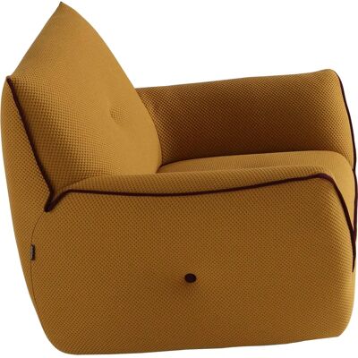 EGOITALIANO Yuki Orange Microfaser Sessel - Sessel EGOITALIANO Yuki Orange Microfaser Sessel - Sessel