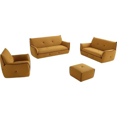 EGOITALIANO Yuki Orangesofa-Set EGOITALIANO Yuki Orangesofa-Set