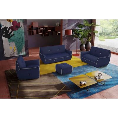EGOITALIANO Yuki Cobalt/Grau Polstergarnitur - Sitzmöbel-Set EGOITALIANO Yuki Cobalt/Grau Polstergarnitur - Sitzmöbel-Set