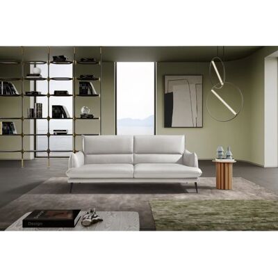 EGOITALIANO FUNNY Weiß Leder 2,5-Sitzer Sofa - Sofa EGOITALIANO FUNNY Weiß Leder 2,5-Sitzer Sofa - Sofa
