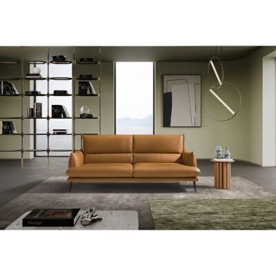 EGOITALIANO FUNNY Beige 2,5-Sitzer Ledersofa - Sofa EGOITALIANO FUNNY Beige 2,5-Sitzer Ledersofa - Sofa