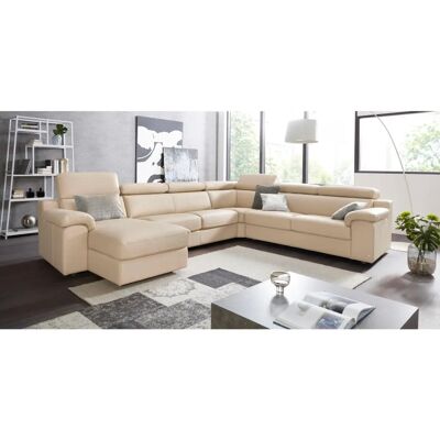 Calia Italia U-Form Leder-Sofa - Sofa Calia Italia U-Form Leder-Sofa - Sofa