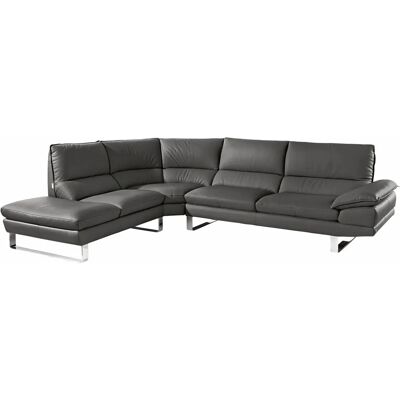 Calia Italia Dave - Italienisches Design Ecksofa mit Leder BULL - 5 Sitze Calia Italia Dave - Italienisches Design Ecksofa mit Leder BULL - 5 Sitze