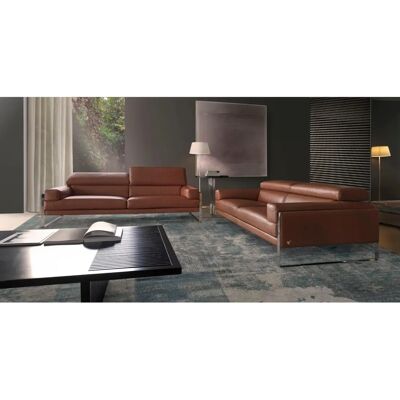Calia Italia Romeo - Braun Anilinleder 3er Sofa Calia Italia Romeo - Braun Anilinleder 3er Sofa
