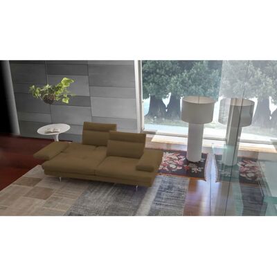 Calia Italia Toby Wing Verstellbares Ledersofa 3-Sitzer Calia Italia Toby Wing Verstellbares Ledersofa 3-Sitzer