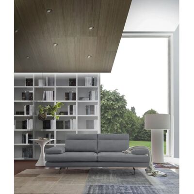Calia Italia Toby Wing Sofa - 3,5-Sitzer Grau, Italienisches Design Calia Italia Toby Wing Sofa - 3,5-Sitzer Grau, Italienisches Design