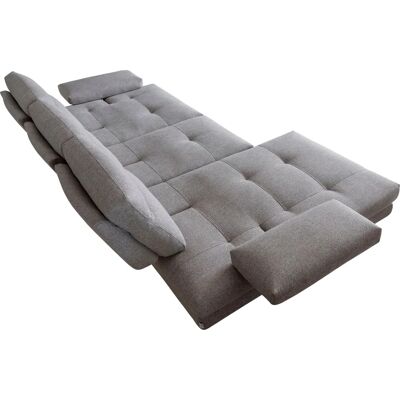 Calia Italia Toby Wing L-Form Sofa - Grau Calia Italia Toby Wing L-Form Sofa - Grau