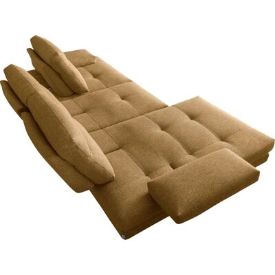 CALIA ITALIA Toby Wing L-Form Sofa - Verstellbares, links Longchair, Beige CALIA ITALIA Toby Wing L-Form Sofa - Verstellbares, links Longchair, Beige