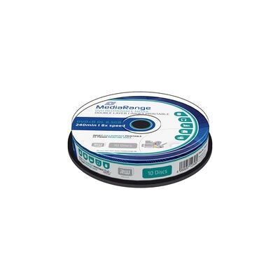MediaRange - MR468 - 8.5GB - DVD+R DL - 10 pcs DVD MediaRange - MR468 - 8.5GB - DVD+R DL - 10 pcs DVD