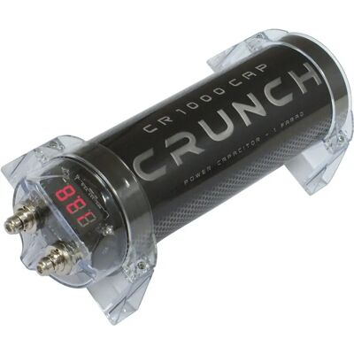 Crunch CR-1000 Pufferkondensator - Hochleistungsverstärker - 1F Crunch CR-1000 Pufferkondensator - Hochleistungsverstärker - 1F