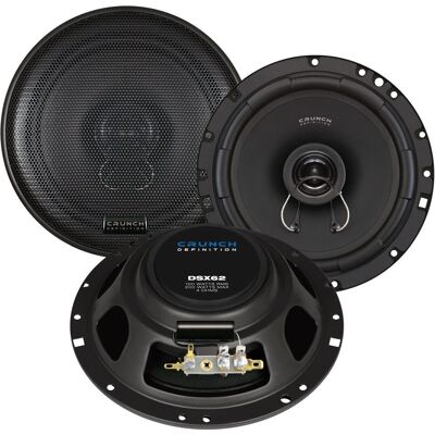 Głośnik samochodowy Crunch DSX62 - 2-drożny, 200W szczytowa moc, 100W RMS Głośnik samochodowy Crunch DSX62 - 2-drożny, 200W szczytowa moc, 100W RMS