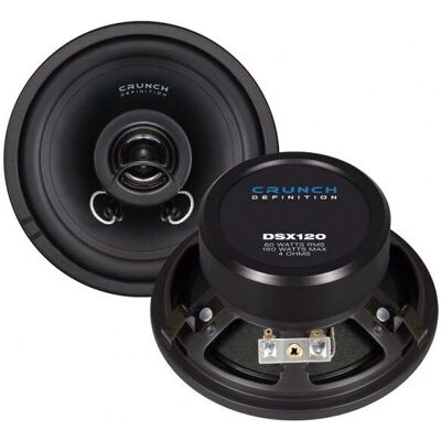 Crunch DSX120 Car Speaker - 2-Way 160 W Crunch DSX120 Car Speaker - 2-Way 160 W
