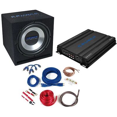 Crunch CBP1000 Auto Versterker - 4 Kanalen 500W Crunch CBP1000 Auto Versterker - 4 Kanalen 500W