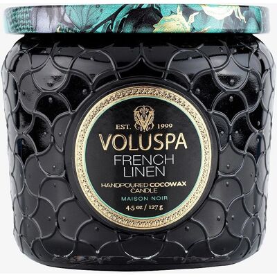 Voluspa Maison Petite Jar Ljus - Fransk linne - 127g Voluspa Maison Petite Jar Ljus - Fransk linne - 127g