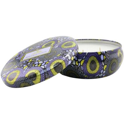 Voluspa Apple Blue Clover Candle - Decorative Tin - 340g Voluspa Apple Blue Clover Candle - Decorative Tin - 340g