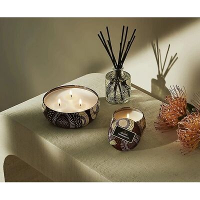 Voluspa 3-vägs Dekorativ Veke Candles - Forbidden Fig 340g Voluspa 3-vägs Dekorativ Veke Candles - Forbidden Fig 340g