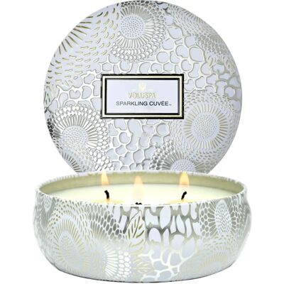 Voluspa Japonica Sparkling Cuvée Doftljus - 340g dekorativ plåt Voluspa Japonica Sparkling Cuvée Doftljus - 340g dekorativ plåt