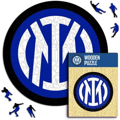 Iconic Puzzles FC Inter - Logo Puzzle Legno 150 pezzi Sport Iconic Puzzles FC Inter - Logo Puzzle Legno 150 pezzi Sport
