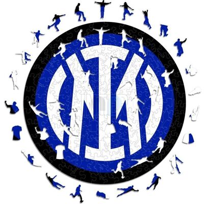 Iconic FC Inter Mailand - Logo - Holz Puzzle L - Puzzle Iconic FC Inter Mailand - Logo - Holz Puzzle L - Puzzle