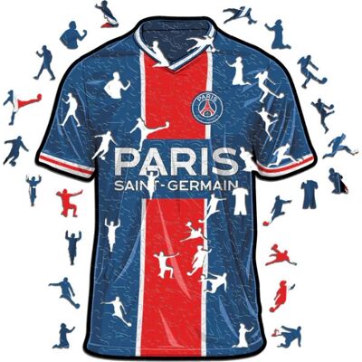 ICONIC Puzzles - PSG FC Jersey Shape Puzzle - Jigsaw Puzzle ICONIC Puzzles - PSG FC Jersey Shape Puzzle - Jigsaw Puzzle