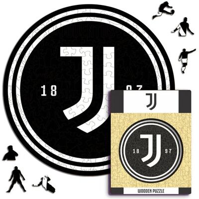 ICONIC Puzzles - Juventus FC Logo - Birch wood 150 pieces - Puzzle ICONIC Puzzles - Juventus FC Logo - Birch wood 150 pieces - Puzzle