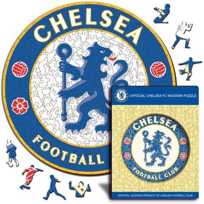Iconic Puzzles Chelsea FC Logo Jigsaw Puzzle - 150 pcs - Sports Iconic Puzzles Chelsea FC Logo Jigsaw Puzzle - 150 pcs - Sports