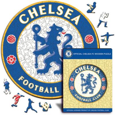 Iconic Puzzles Chelsea FC - Logo Holz Puzzle M (270 Teile) - Sport Iconic Puzzles Chelsea FC - Logo Holz Puzzle M (270 Teile) - Sport