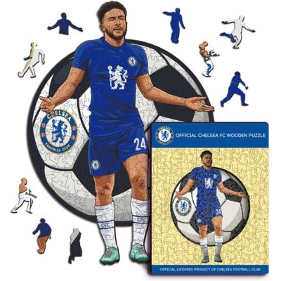 ICONIC Puzzles - Reece James - Chelsea FC - 270pc - Puzzle - Publicité ICONIC Puzzles - Reece James - Chelsea FC - 270pc - Puzzle - Publicité