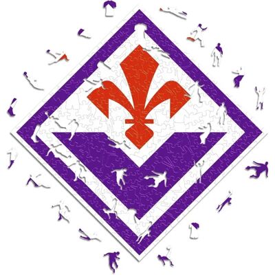 Iconic ACF Fiorentina - Logo - Holz Puzzle Grösse L - 500 Teile Iconic ACF Fiorentina - Logo - Holz Puzzle Grösse L - 500 Teile