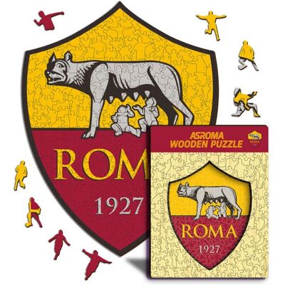 ICONIC Puzzles - AS Roma Logo - Birch wood - Puzzle ICONIC Puzzles - AS Roma Logo - Birch wood - Puzzle