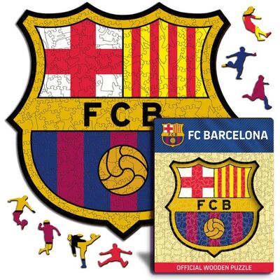 Iconic Puzzles Logo FC Barcelona - Puzzle Bois 150 pièces - Sport Iconic Puzzles Logo FC Barcelona - Puzzle Bois 150 pièces - Sport