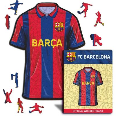 Iconic Puzzles FC Barcelona Jersey Jigsaw puzzle - 150 pcs - Sports Iconic Puzzles FC Barcelona Jersey Jigsaw puzzle - 150 pcs - Sports
