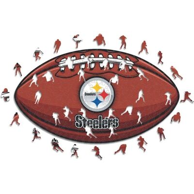 ICONIC Puzzles Pittsburg Steelers NFL Holz-Puzzle - 150 Teile ICONIC Puzzles Pittsburg Steelers NFL Holz-Puzzle - 150 Teile