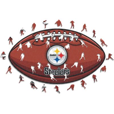 ICONIC Puzzles - Pittsburg Steelers - NFL Logo Holzpuzzle - M (270 Teile) - Puzzle ICONIC Puzzles - Pittsburg Steelers - NFL Logo Holzpuzzle - M (270 Teile) - Puzzle