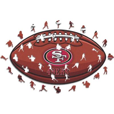 ICONIC Puzzles San Francisco 49ers NFL Puzzle - Wood 270 pcs ICONIC Puzzles San Francisco 49ers NFL Puzzle - Wood 270 pcs